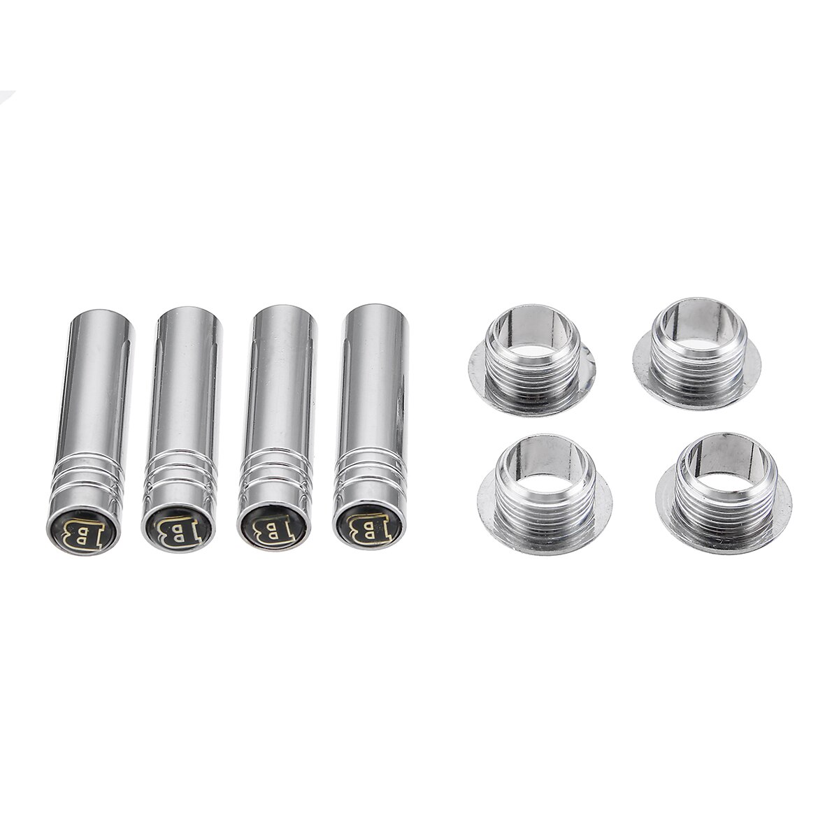 8pcs /set Stainless Steel Screw Door Lock knob Pins Security Door Lock Pins For Mercedes For Benz