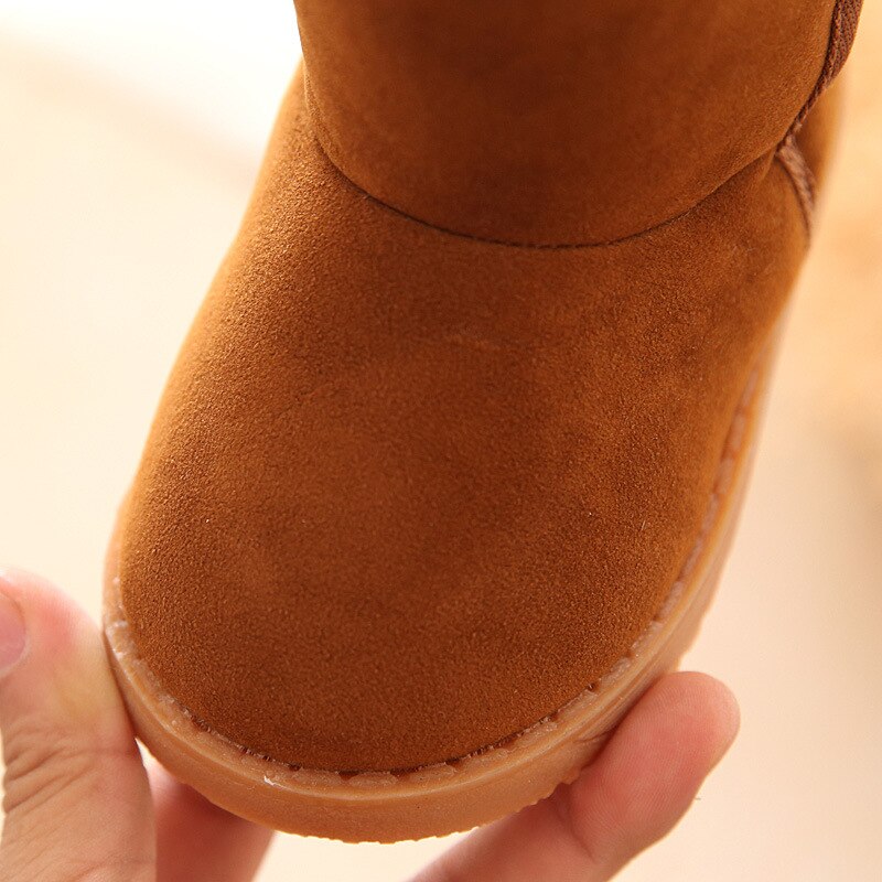 Baby Meisje Snowboots Winter Warm Katoen Laarzen Herfst Kinderen Outdoor Laarzen Kids Mooie Zachte Pees Onderkant Schoenen botas