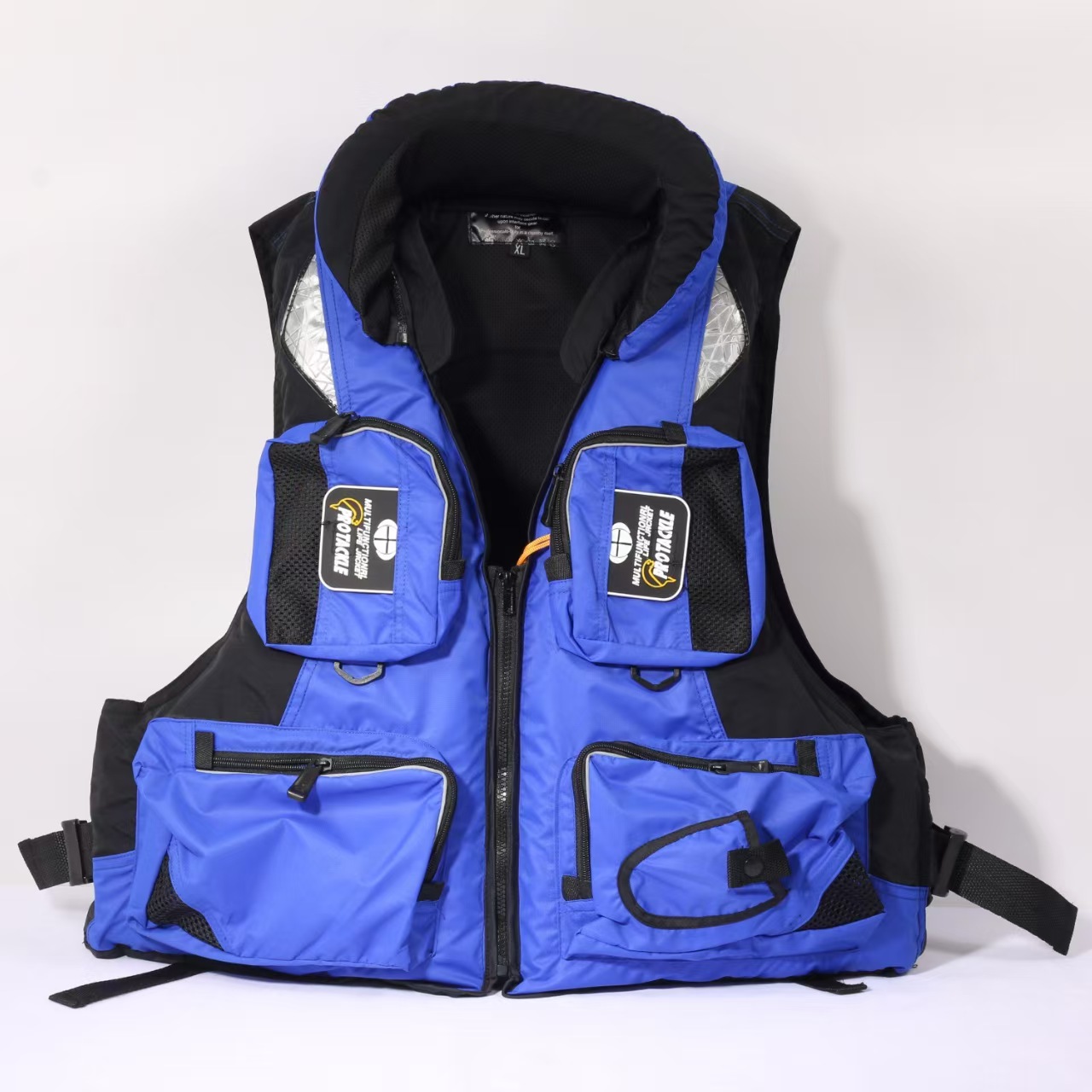 Swimming Vest Exquisite Waterproof Detachable for Water Surfing Life Vest Fishing Life Vestwith To Store Fishing Tackles: Burgundy