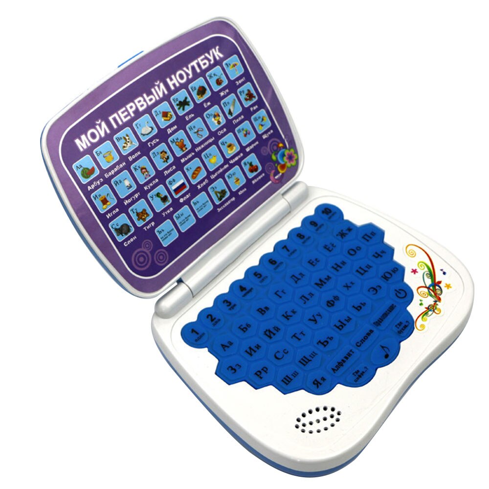 Kinder Lernen Bildungs Laptop Spielzeug Lernen für Mädchen Jungen Mini Russische Sprache Lernen Maschine Kinder Laptop Spielzeug