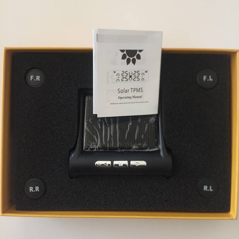 Tyre Pressure Sensor Measurements accurate reduce accident supply longest Solar power digital tire pressure meter