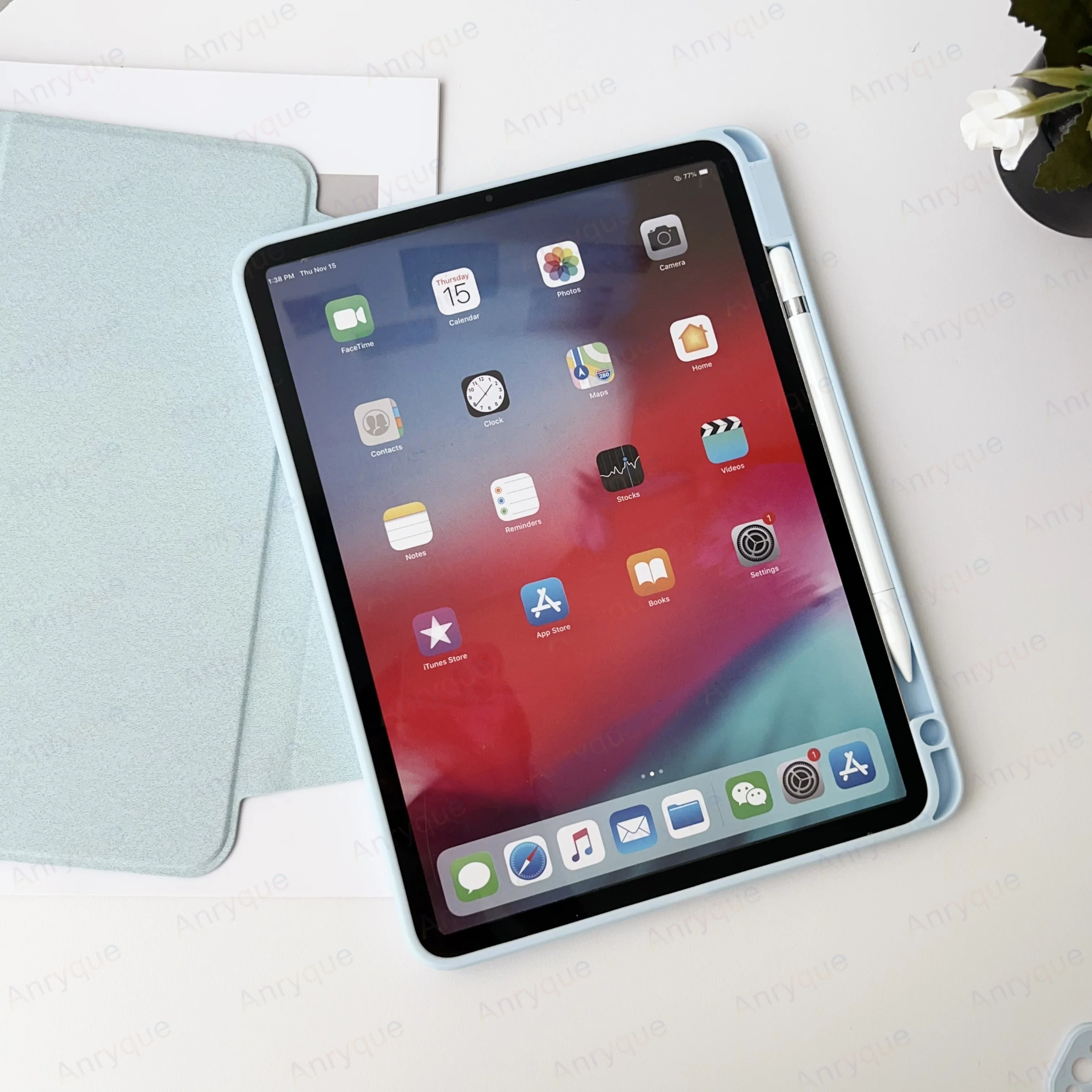 Afneembare magnetische hoes voor iPad Mini A17 Pro hoes voor iPad Mini 7 8,3 inch tablethoes Mini 6 opvouwbare folio cover potloodhouder