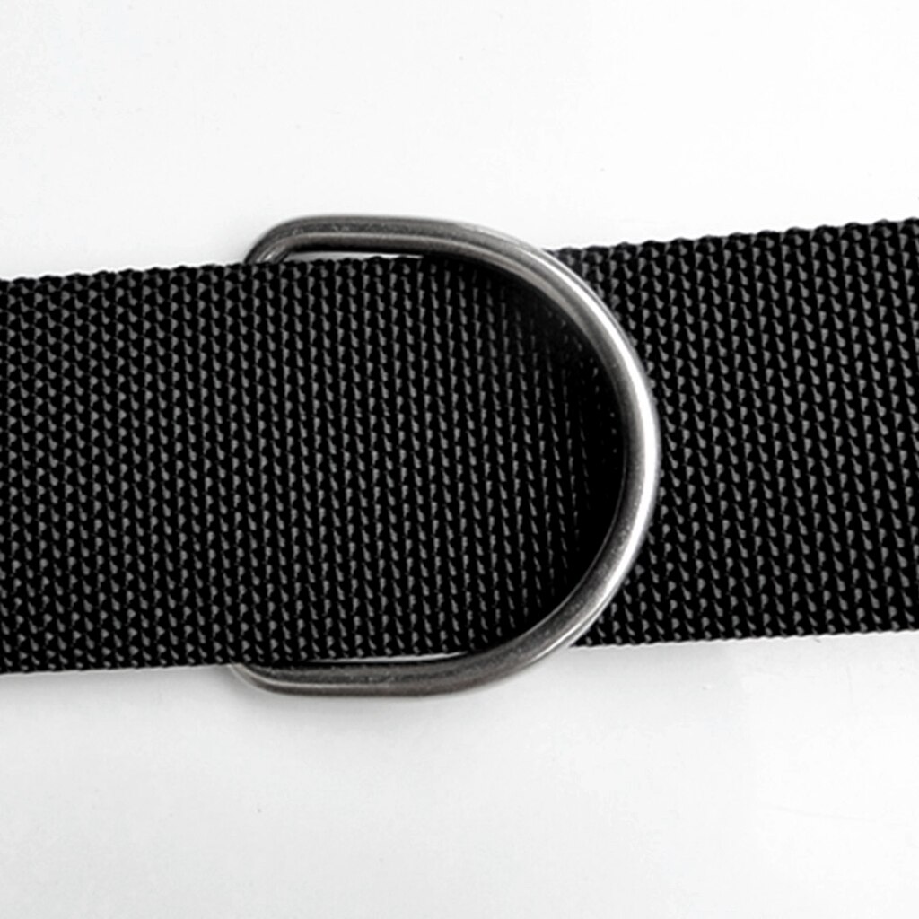 Stainless Steel Scuba Diving Climbing D Ring Buckle Hook 5cm Webbing Harness