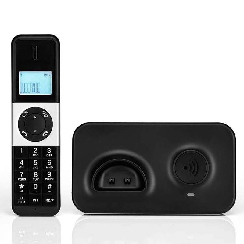 Cordless Telephone Wireless Home Phones Hand-Held Free Intercom Hands-Free Calling Telephone for Home Office
