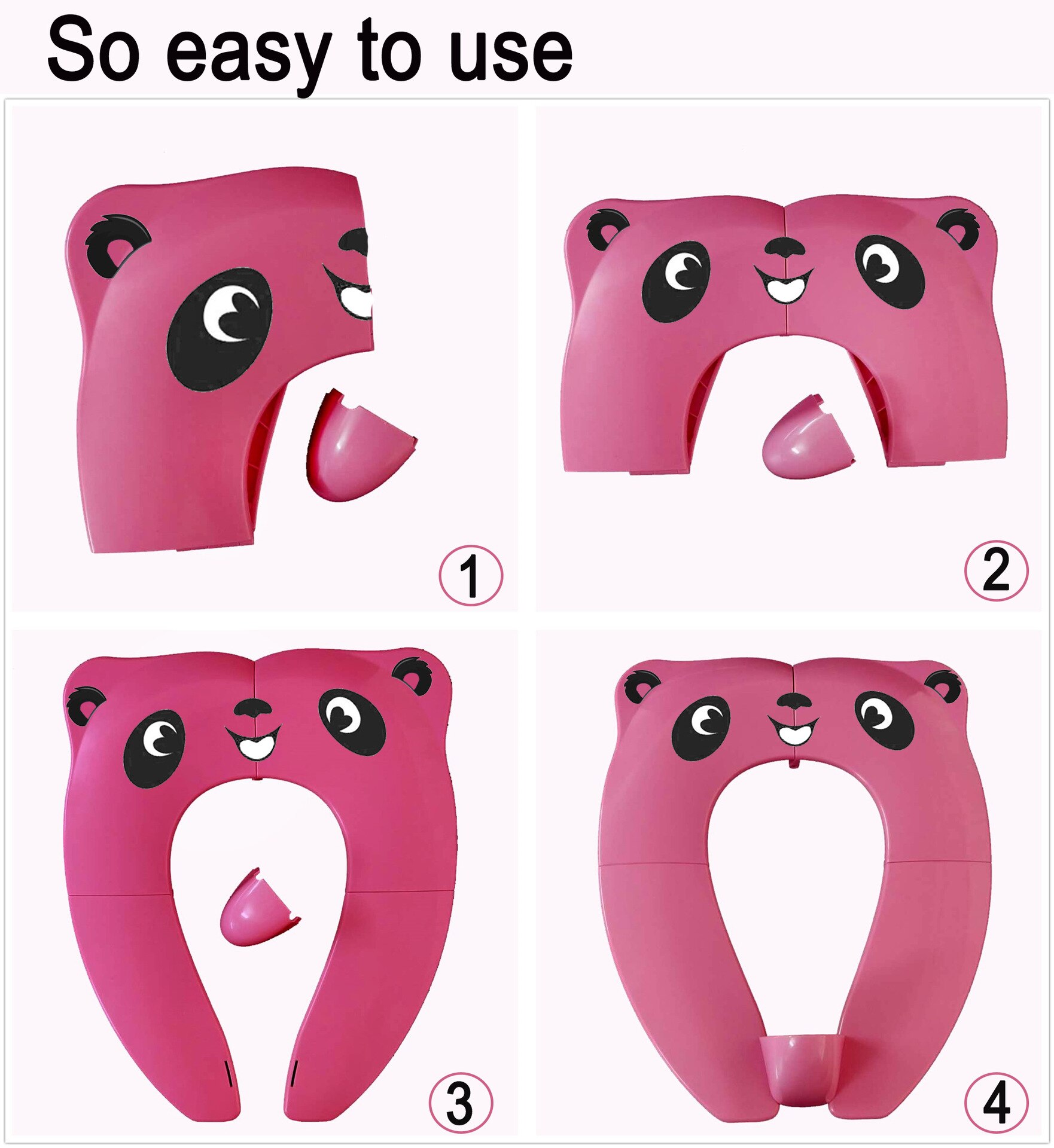 Składana deska klozetowa odporna na zachlapanie przenośna podróż hotelowa deska klozetowa poduszka pomocnicza nocnik nie fajny tyłek