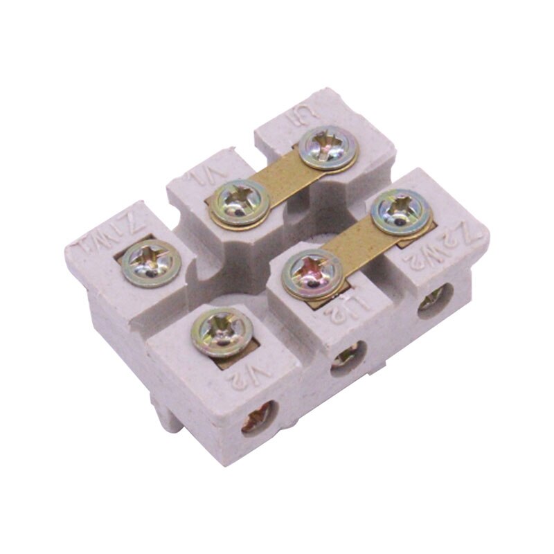 2 pcs YC80 Three-phase Motor Terminal Block Wiring Board Rack: b