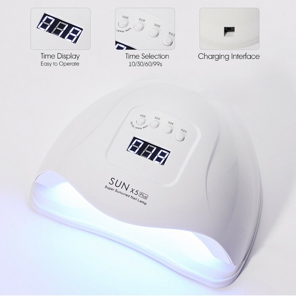 Nail Lamp Polish Dryer Gel Acryl Curing Licht Professionele Tool Infrarood Sensoren Geen Dode-Zone Nail Lamp