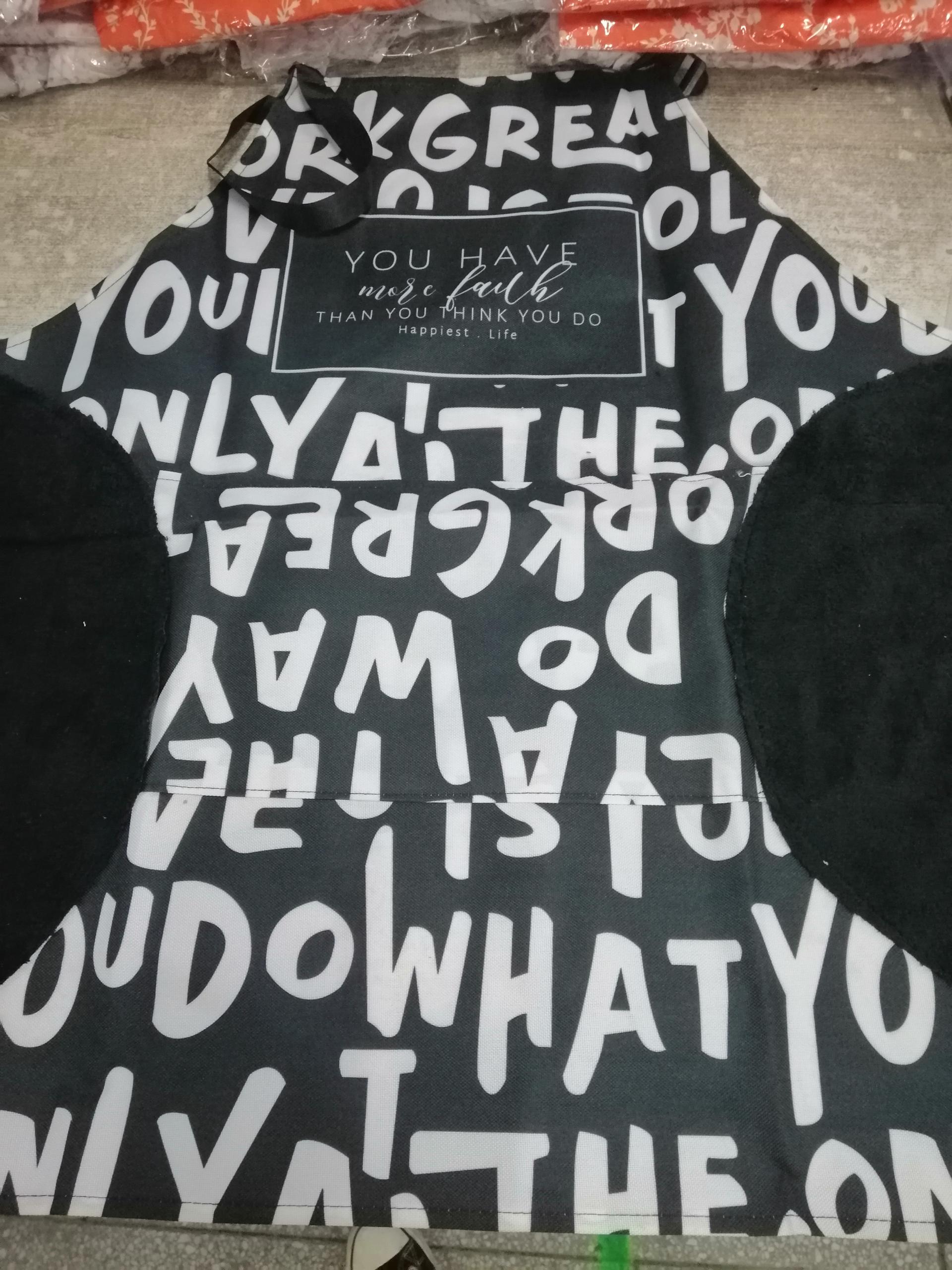 Vrouwen mannen koken keuken restaurant chef verstelbare schort jurk met zak: A