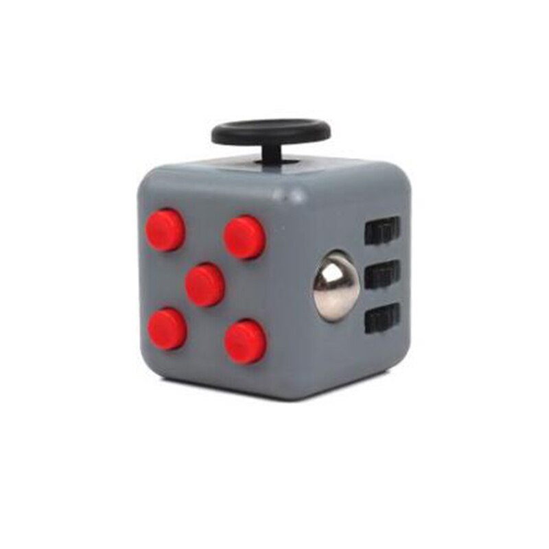 Plastic Focus Gaming Dice Toy Anxiety Stress Relief Attention Decompression for Children Adult Fidget Joystick: Style K