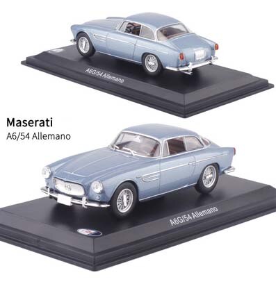 1:43 Bilancia Italia Maseratis Pressofuso In Lega Modello di Auto Veicolo Giocattoli Antico Vintage Sport Muscolare Per I Bambini Giocattoli Regali Scatola Originale: 16