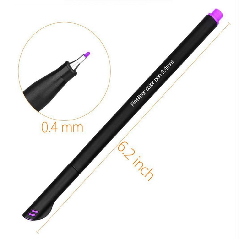 12/24/36/48/60/100 kleuren markers fineliner pen set viltstift kunstmarker set tekenen schets manga kalligrafie marker