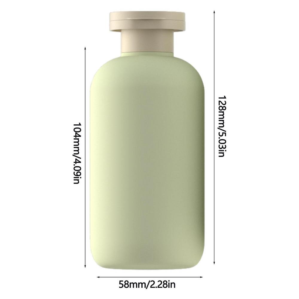 Green Refillable Bottle Filp Lid Empty Plastic Hand Sanitizer Shampoo Lotion Bottles Cosmetic Cream jar Travel tool 200~500ML: Red