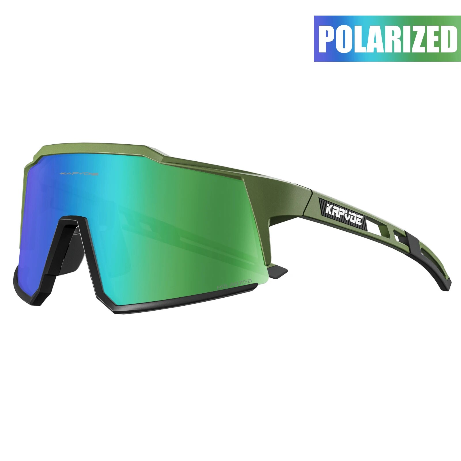Kapvoe-Lunettes de soleil polarisées ultra légères pour le cyclisme, équipement de protection, VTT, vélo de route, sport, UV400