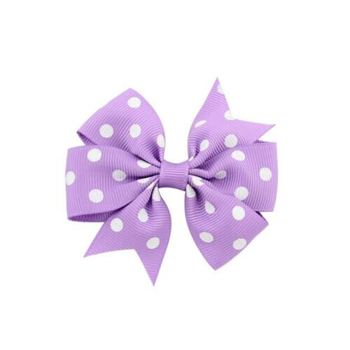 3 zoll Polka Dot Ripsband Haar Bögen Alligator Clip Kinder Mädchen Bowknot Haarnadel Headwear Haar Accessorises OEM & ODM