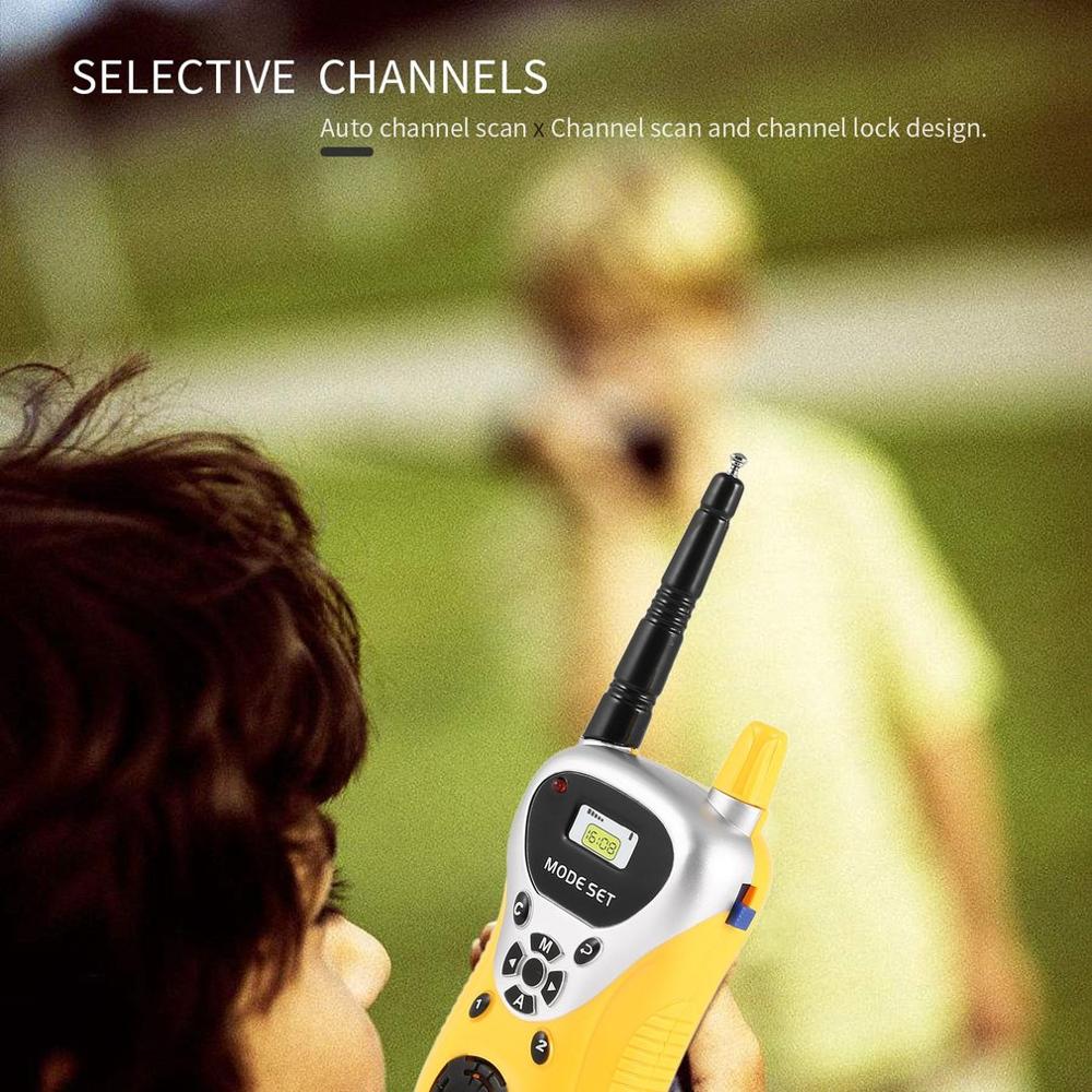 Tovejs radio samtaleanlæg elektronisk walkie talkie børn mini håndholdt legetøj bærbar tovejs radio