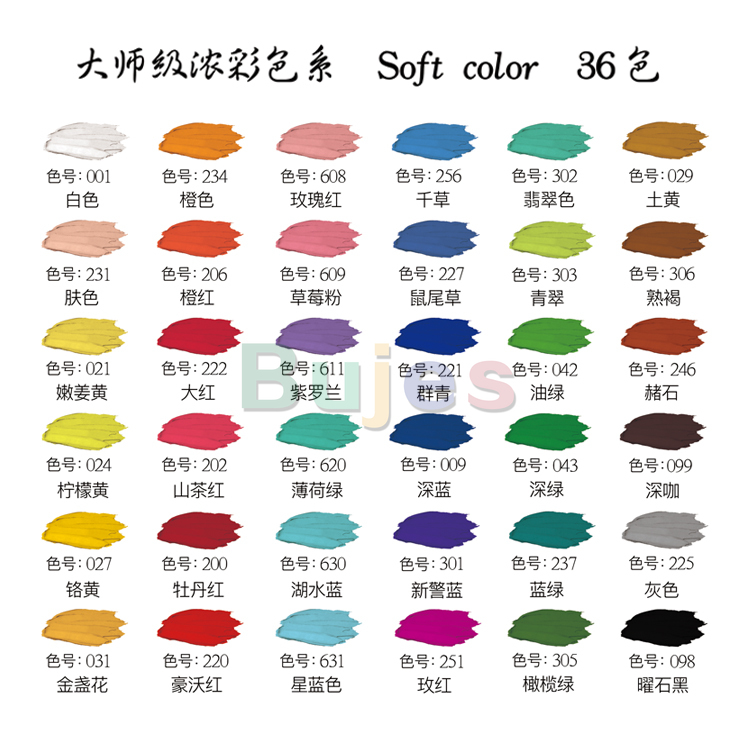 Amazing High-Pigment Oil Pastel Colors, Set of 36 Oil Pastels - Soft Texture, No Residue, Rich Colors and Diversified Painting