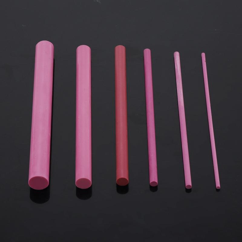 6 Pcs 3000 Grit Ruby Whetstone 2/3/4/5/6/8/10 Mm diameter Polijsten Steen Oliesteen Kinfe Slijper System Graver Slijpsteen