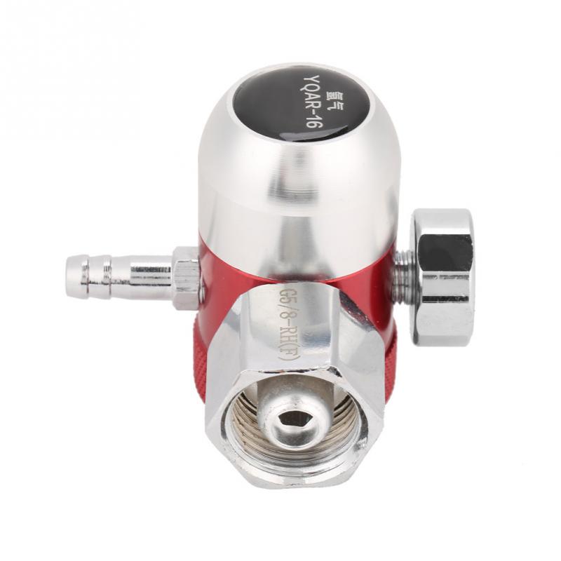 Argon Gas Pressure Reducer 0-0.15MPa Welding Pressure Regulator Air Flow Regulator Gauge Meter for Gas Welding