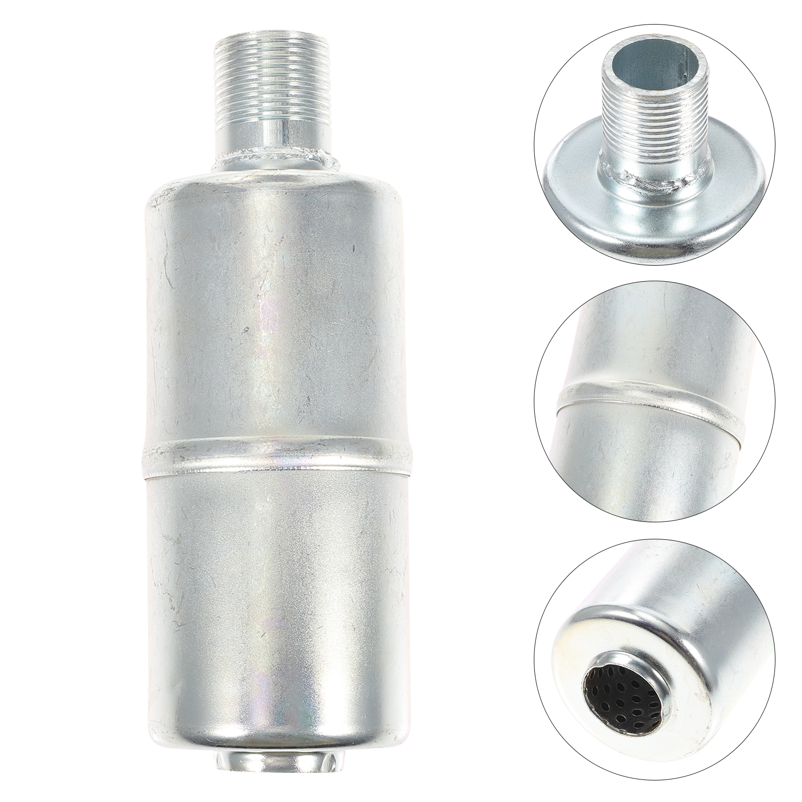 Muffler for Lawn Mower Garden Equipment Engine Generator 3/4 Inch Threaded Lawnmower