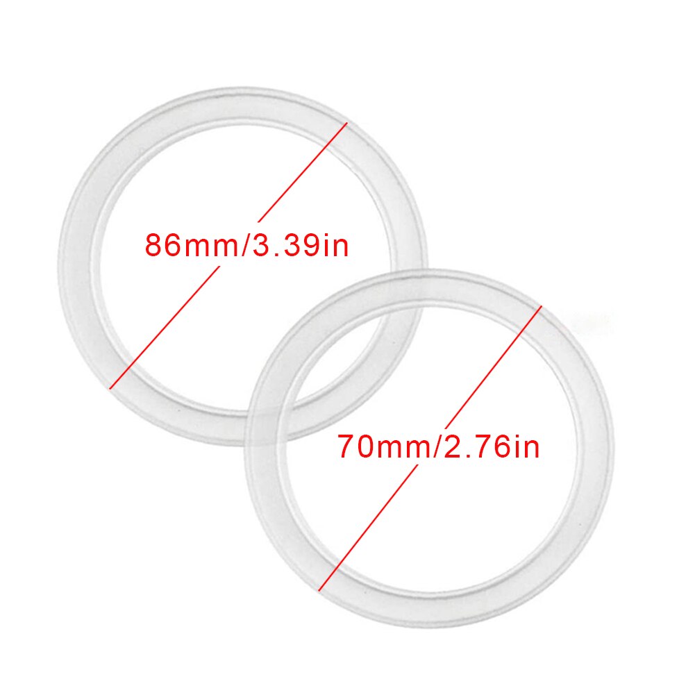 10/20pcs Silicone Leak Proof Sealing Rings Gasket For Mason Jar Lids Reusable Airtight O Rings Elasticity Washer Gasket