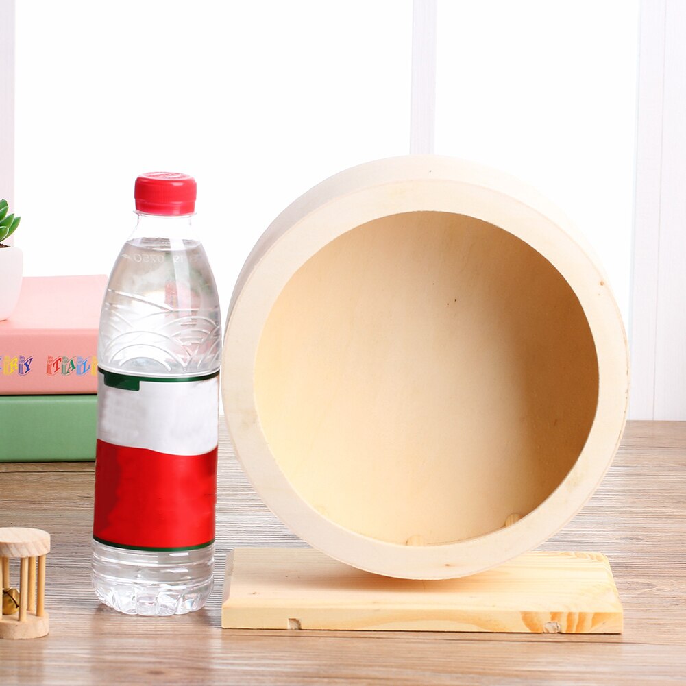 Rodillo silencioso de madera para hámster, rueda para correr, disco de ejercicio, jaula de conejillo de indias, rueda para hámster, juguetes para mascotas, suministros para mascotas,