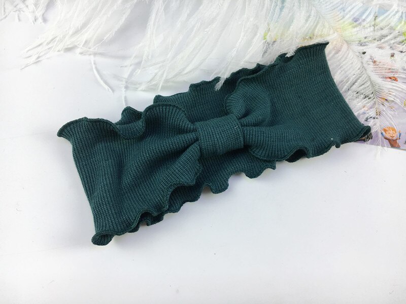 Neue 8 Farben Einfarbig Baby Stirnband Mädchen Haar Band Haar Zubehör Stirnband Baby Mädchen Stirnbänder: 3