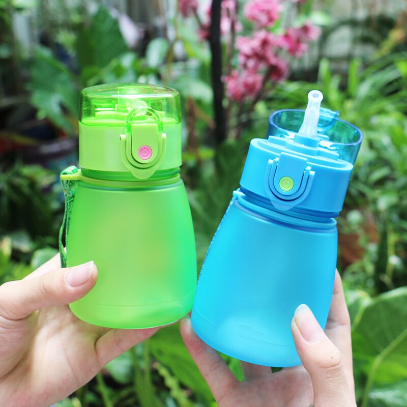 Baby Delicate Sippy Cup met Handvat Zachte Tuit Baby Kids Leren Drinkwater Melk Vruchtensap Cup Kids Training Kopjes