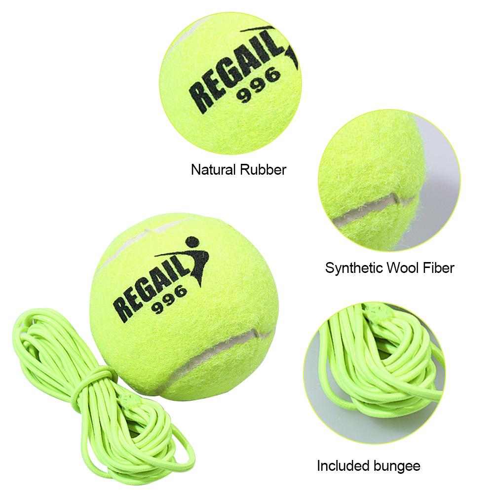 Entraîneur de Tennis Portable et léger, Kit de balles d&#39;entraînement avec ficelle pour la plage, le grillon pour chiens