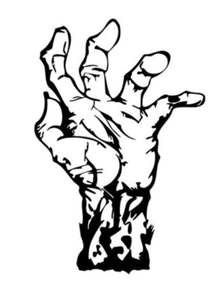 Toilet Stickers Power Hand Painting Picture One Piece Home Decoration Accessories Sticker Wall Car Notebook Computer Furniture