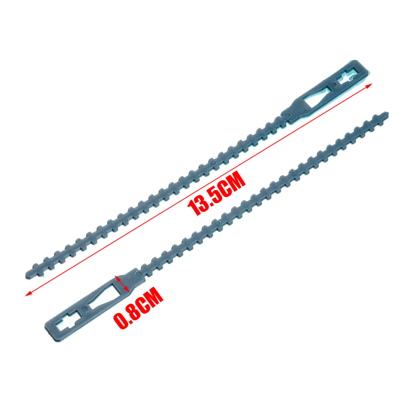 50pcs Adjustable Plastic Plant Cable Ties Reusable Cable Ties for Garden Tree Climbing Support 13.5cm