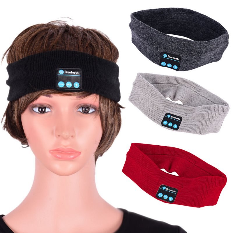 Headphones Bluetooth Music Headband Knits Sleeping Headwear Headphone Speaker Headset Bluetooth Headphones