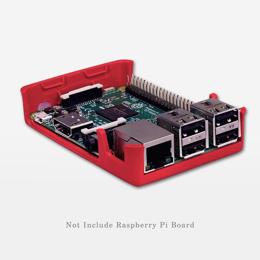 Raspberry Pi Foundation Case For Model B+ & Raspberry Pi 2 Model B Case For Raspberry Pi 3 Model B/B+