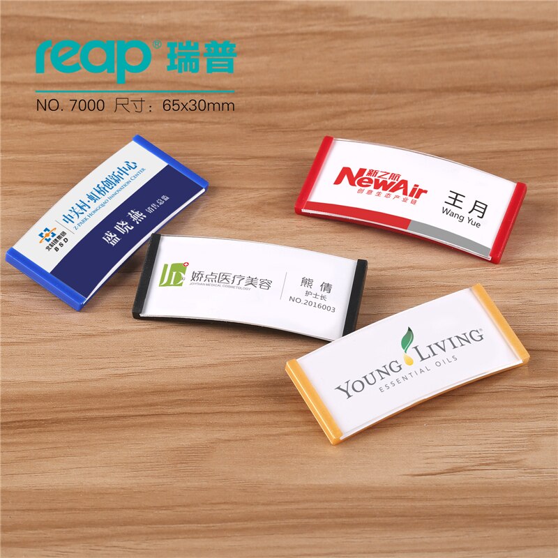 10pcs/1 Lot Reap7000 ABS 70*30mm magnetic name tag... – Grandado