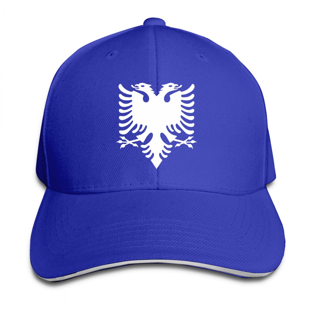 Albania sombreros, gorras de hombres y mujeres, gorros de pico de pato, gorras de béisbol de coche, gorras ajustables de Snapback hip-hop unisex