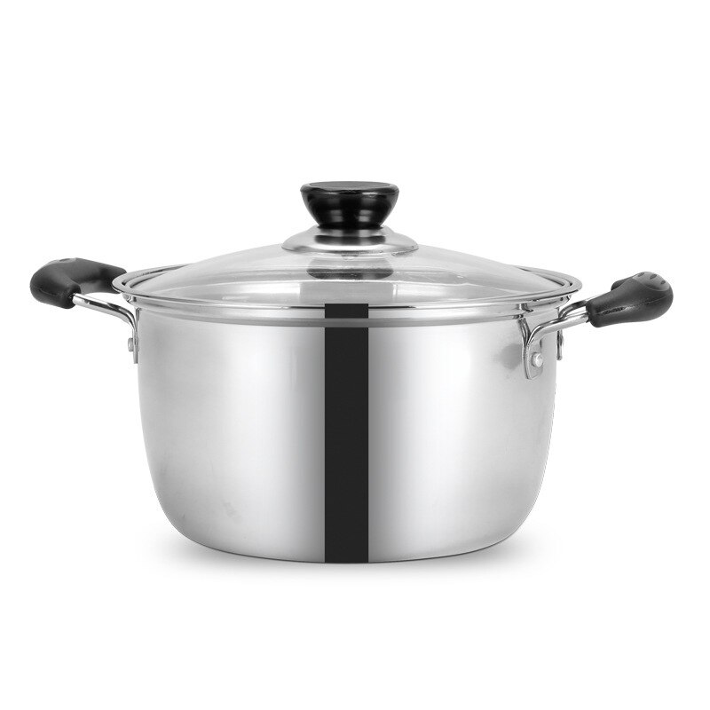Utensilios de cocina de acero inoxidable, olla antiadherente de doble fondo, 1,5l-4L, utensilios de cocina multiusos, uso General