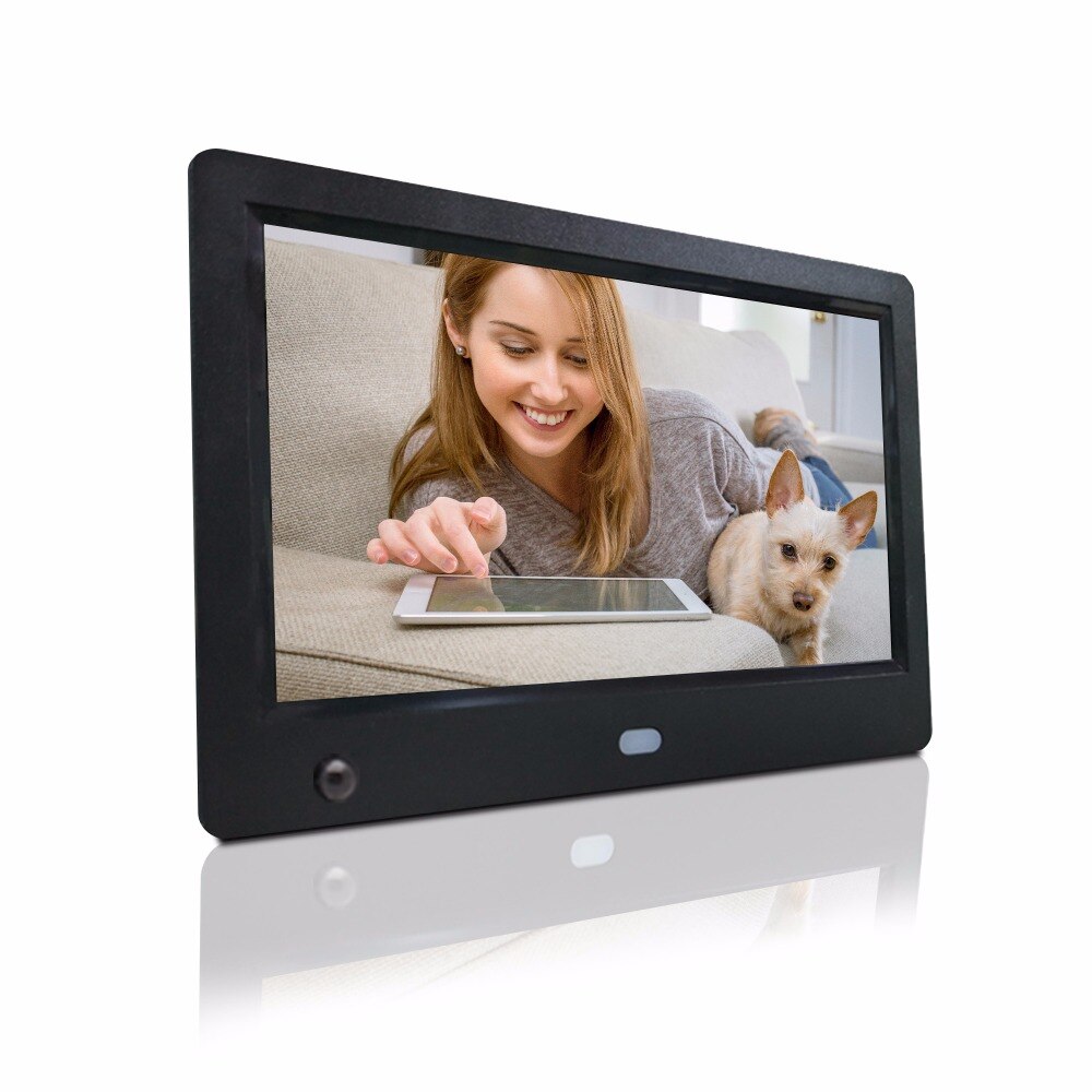 7 inch motion sensor reclame display foto speler video speler digitale fotolijst ondersteuning SD kaart en USB drive