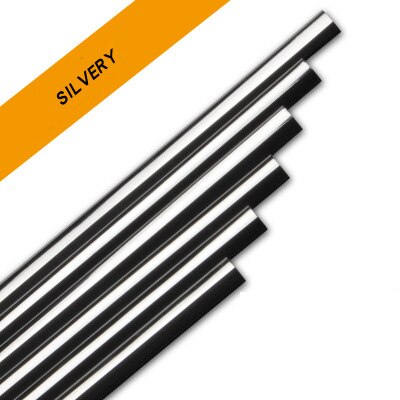 VVVIST voiture style moulures 20 cm intérieur ventilation Grille interrupteur jante garniture sortie Scratch garde protecteur voiture style bande: Silver