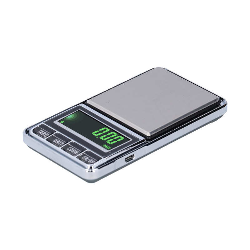 Pocket Gold Scale Mini Jewelry Pocket Scale for Gold Digital Electronic High Accuracy USB Power 6-Digit LCD Display