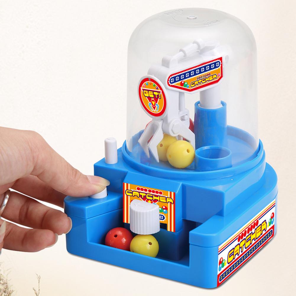 Mini Bal Grijper Machine Grabber Bal Catcher Kids Kinderen Rollenspel Speelhuis Educatief Speelgoed Willekeurige Kleur