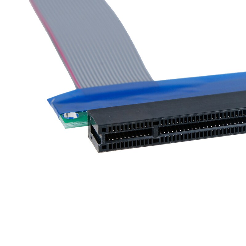 PCIE 1X om 16X Express Slot Riser Card Extender Uitbreiding Ribbon Flexibele Kabel
