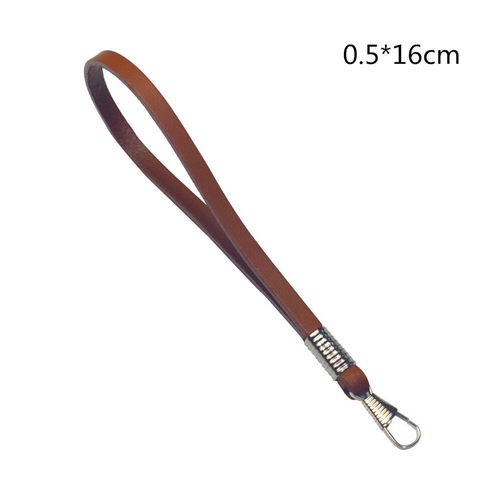 Portable Handbag Strap DIY Pu Leather Replacement Wallet Coin Bag Belt Solid Color Handle Bag Parts Accessories: brown