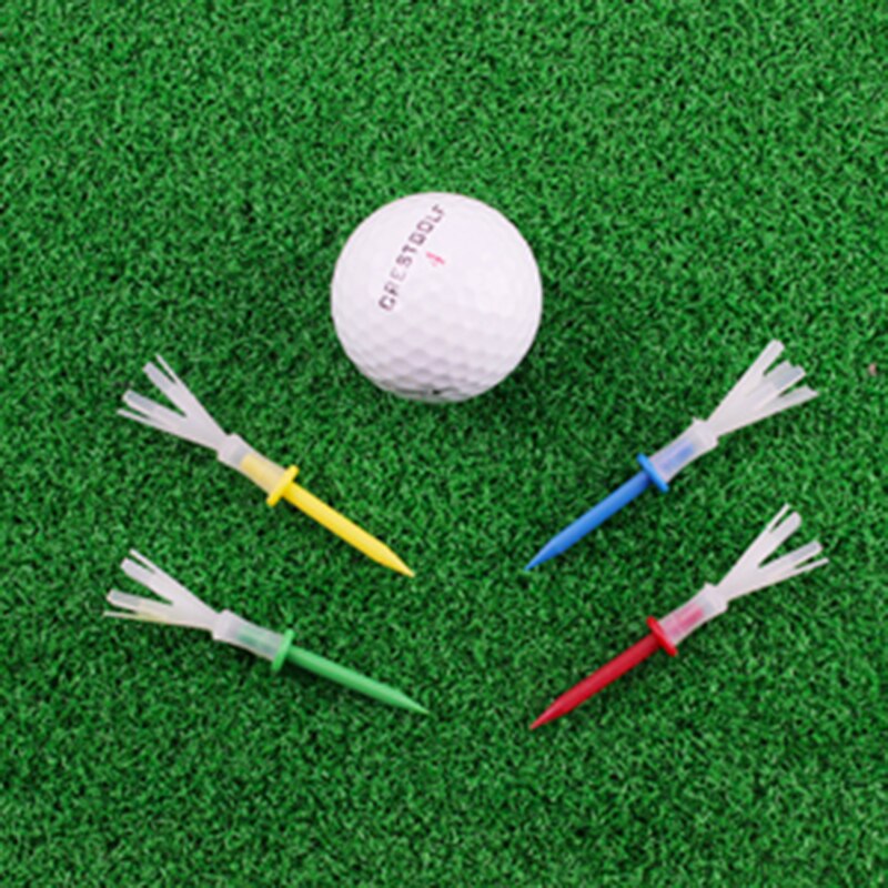 CRESTGOLF Multi Color Plastic Golf Tees 3-1/4 Inches Golf Tees 3.25'' Tee 4 Yards Gonkux Golf Accessories 12pcs/Lot