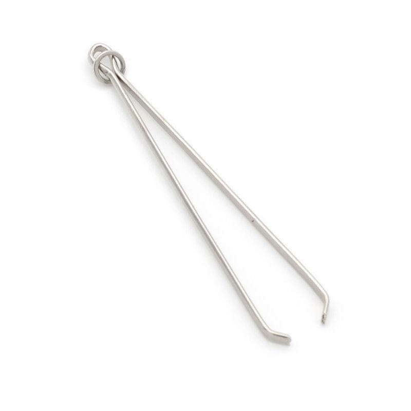 5 stk gør-det-selv indsats trådguide metal clip håndværk elastisk reb iført nål