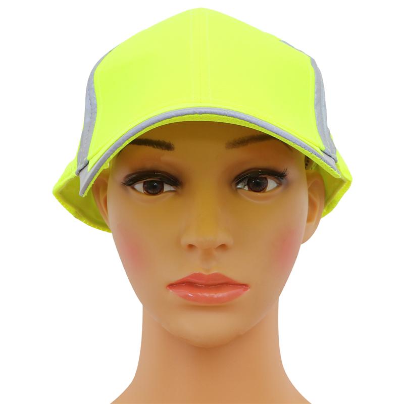 1pc baseball petten met zichtbare reflectie, veiligheidspet voor buiten, baseballpet voor buiten, casual pet voor buiten