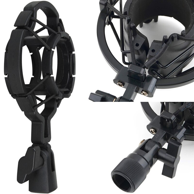 1 PCS Universal Mic Microphone Shock Mount Clip Holder Studio Sound Recording