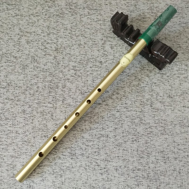 Irish Tin Whistle Irish Flute 6 Hole Clarinet Whistle Flute Nickel Plated Musical Instrument-C Key