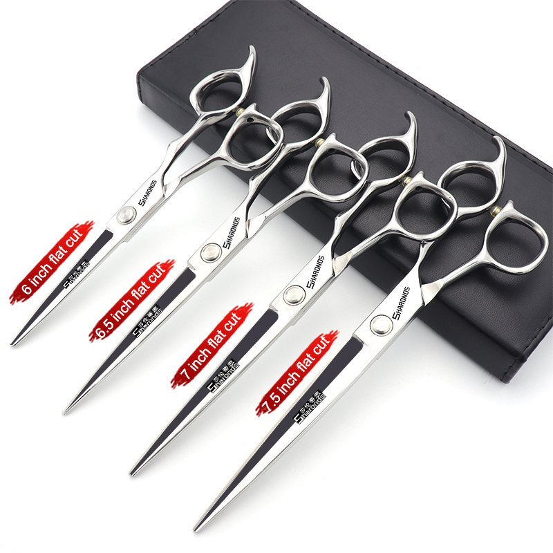 6-Inch Haarknipper, Platte Schaar, Dunne Tandenschaar, Professionele Tondeuse, Huishoudelijke Schaarset.: Light Grey