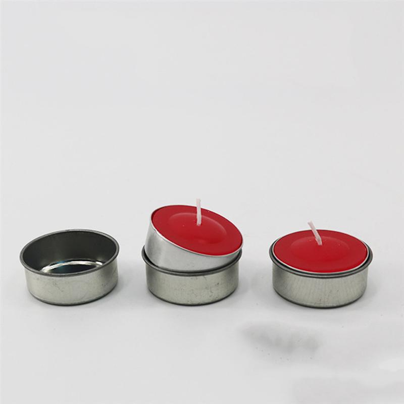 10 Stck Leere Teelicht Kerze Dosen Formen Kosmetische Gläser Sonde Container Für DIY Kerze, Der