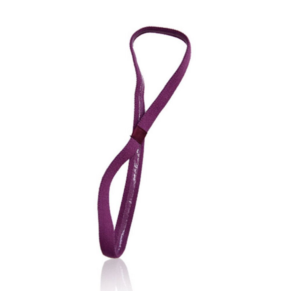 Vrouwen Mannen Elastische Hoofdbanden Sport Hoofdband Haarband Hardloopsport Haarband Anti-Slip Elastische Banden Zweetband Yoga Haarband: Light Grey