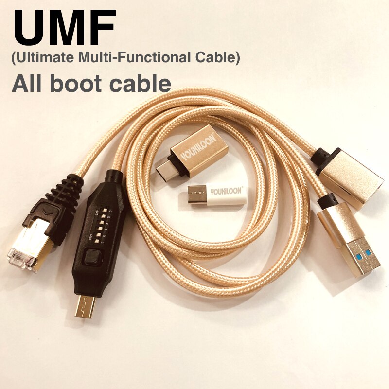 gsmjustoncct Umf cable /all in one Cable for edl /dfc for 9800 model Forqualcomm/mtk/spd